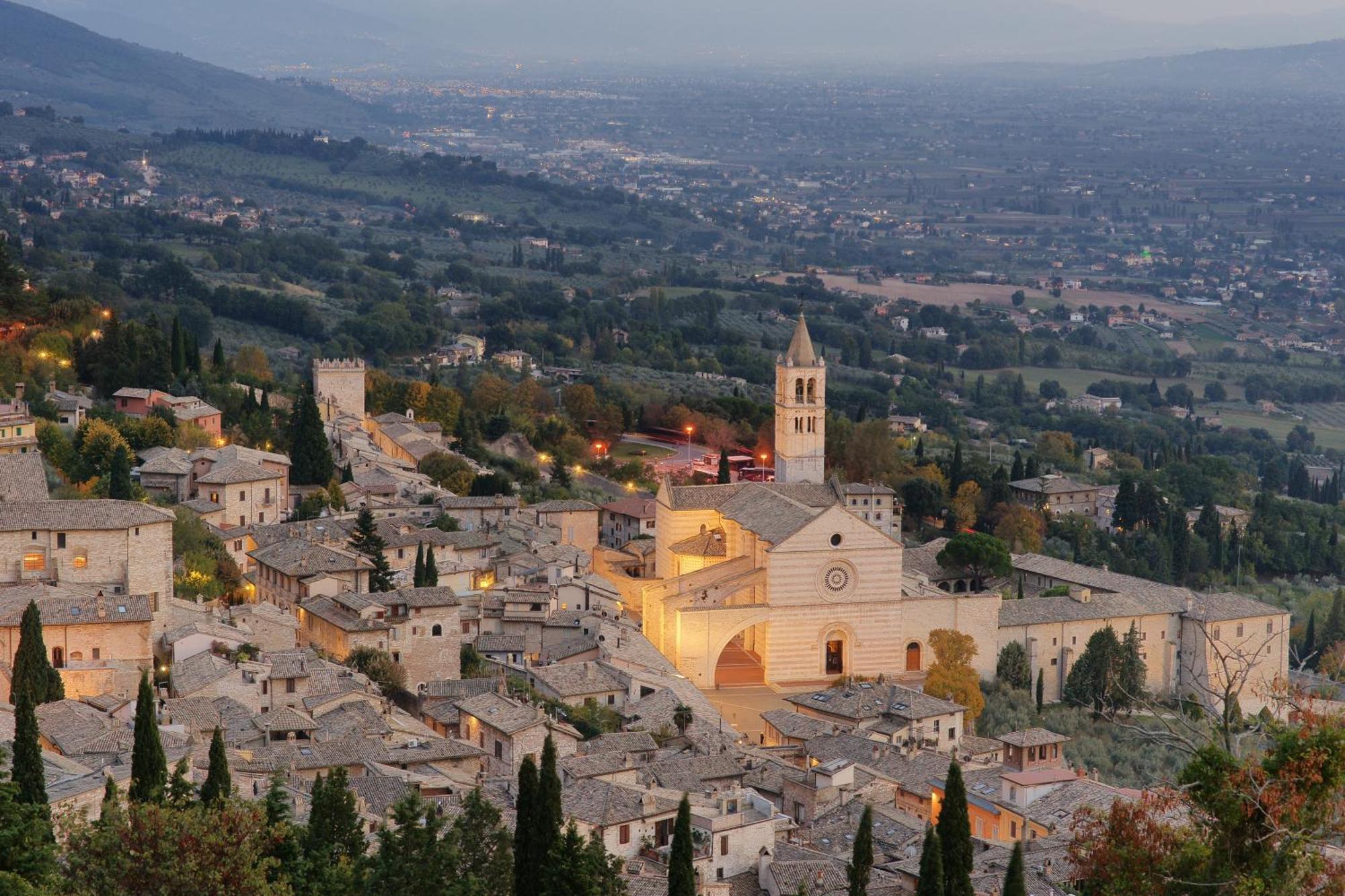 Albergo La Rocca Assisi Kültér fotó